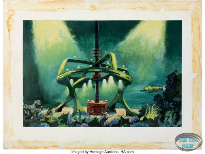 City Beneath the Sea Concept Art