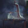 Oil Rig Tower Miniature