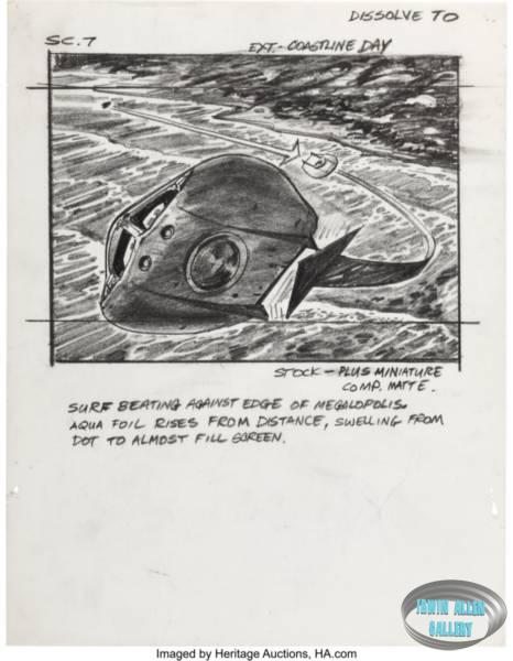 City Beneath the Sea Storyboards