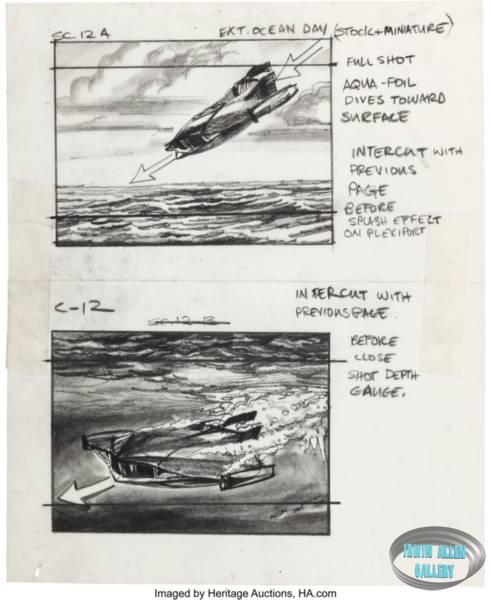 City Beneath the Sea Storyboards