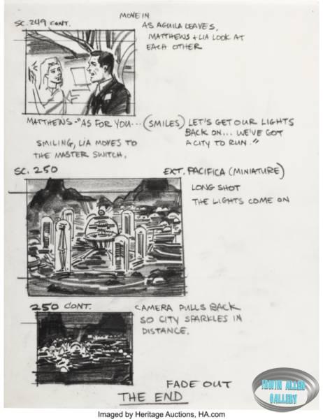 City Beneath the Sea Storyboards
