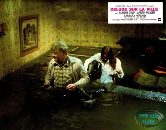 French lobby card for Flood