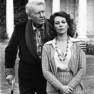 Ralph Bellamy and Natalie Wood
