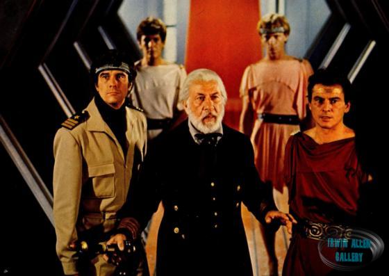 Tom Hallick, Jos&eacute; Ferrer and Horst Buchholz
