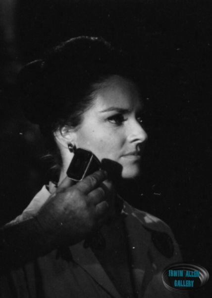 Light reading being taken with Lee Meriwether