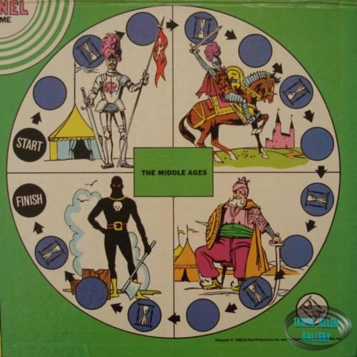 Ideal Time Tunnel Board Game