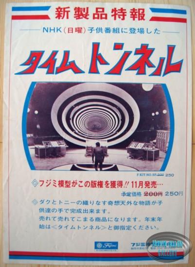 Time Tunnel Plastic Model Kit Ad
