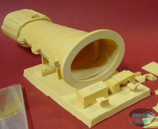 Lunar Models Fujimi Time Tunnel Model Kit Pieces
