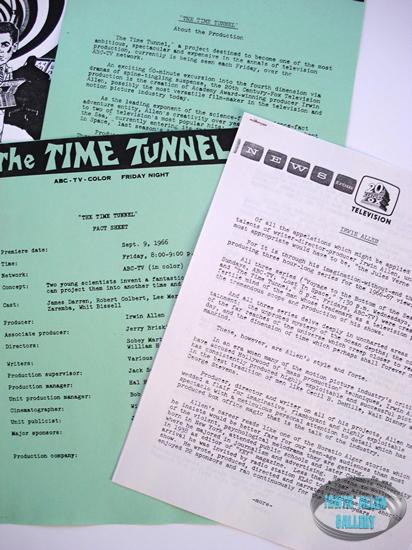 The Time Tunnel Press Kit Documents