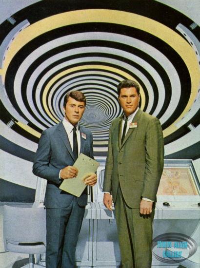 Spanish Sticker #87 James Darren and Robert Colbert
