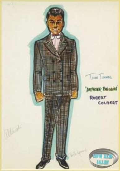 Robert Colbert Costume Sketch