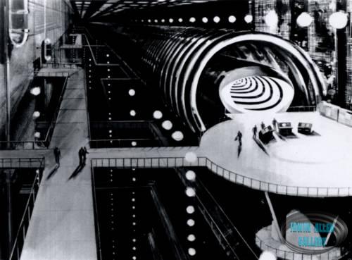 Art Depicting the Time Tunnel Complex