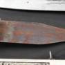 Large Wooden Handled Dagger with Suede Scabbard
