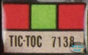 Tic-Toc Badge 7138