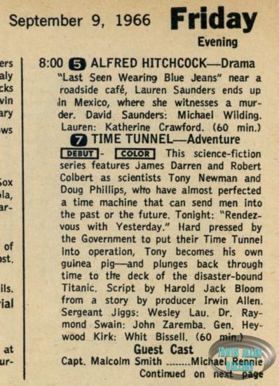 TV Guide 3-9 September 1966