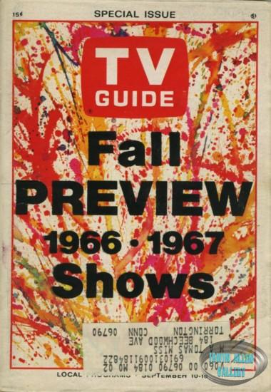 TV Guide 10-16 September 1966