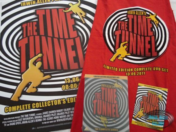 UK Time Tunnel DVD with Promotional Items