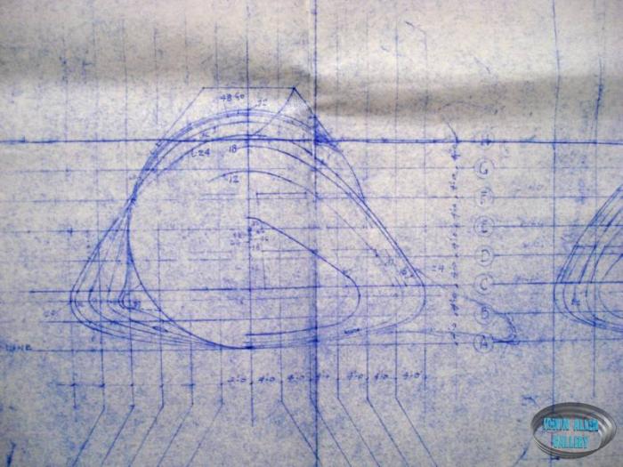 Movie Seaview Miniature Blueprint