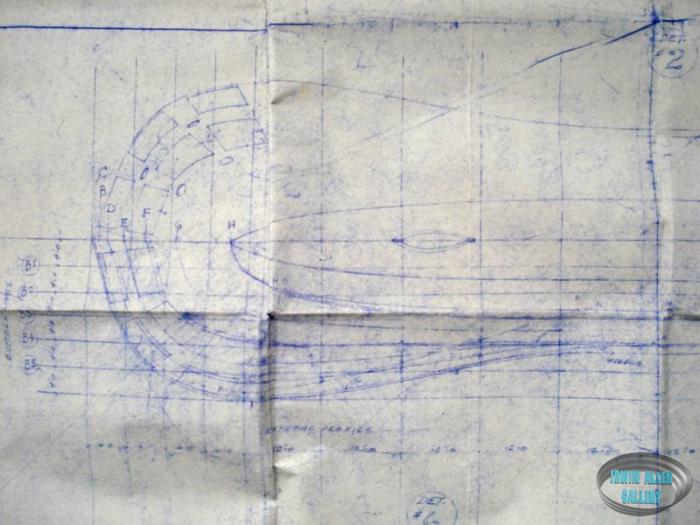 Movie Seaview Miniature Blueprint