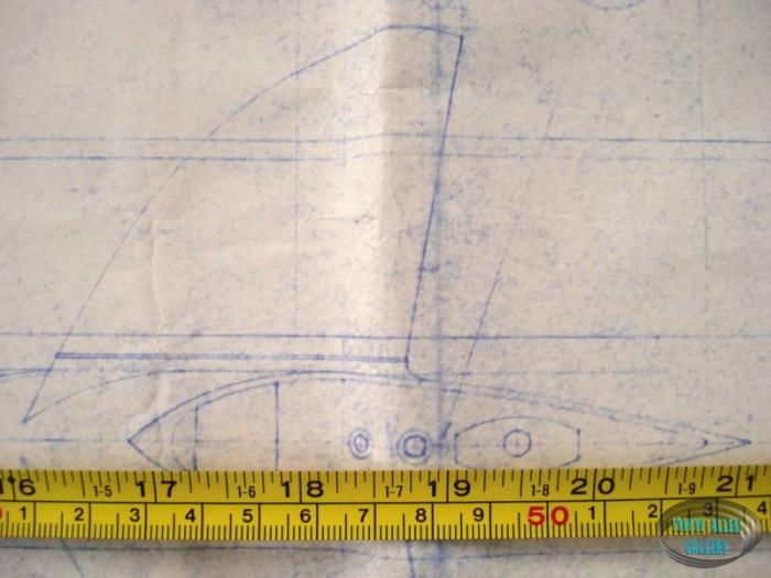Movie Seaview Miniature Blueprint