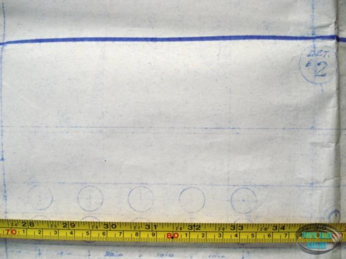 Movie Seaview Miniature Blueprint