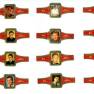 Twleve Cigar Bands