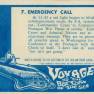 Donruss Voyage to the Bottom of the Sea Card Back #7