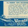 Donruss Voyage to the Bottom of the Sea Card Back #16