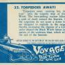 Donruss Voyage to the Bottom of the Sea Card Back #32