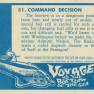 Donruss Voyage to the Bottom of the Sea Card Back #51