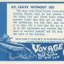 Donruss Voyage to the Bottom of the Sea Card Back #62
