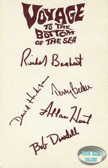 Pre-printed signatures on back of card