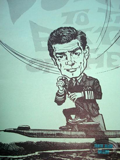 Admiral Nelson on Press Kit Folder
