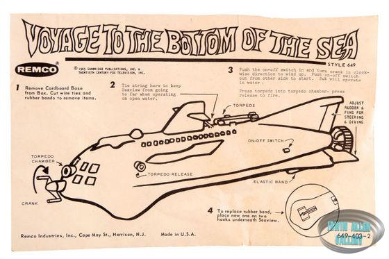 Remco Seaview Submarine Set