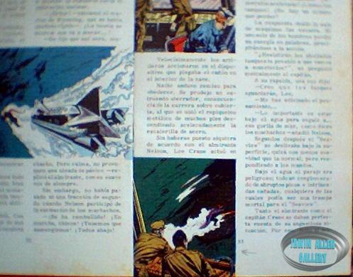 Interior of American style book