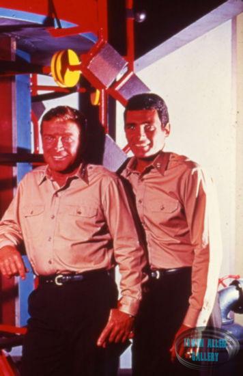 Richard Basehart and David Hedison