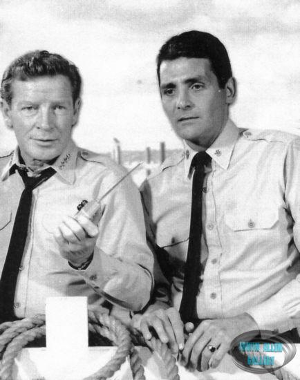 Richard Basehart and David Hedison