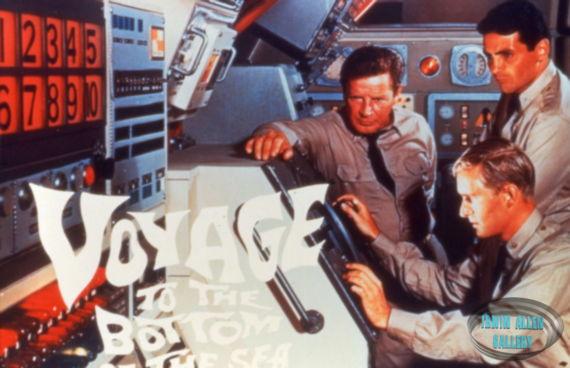 Richard Basehart, Robert Dowdell and David Hedison