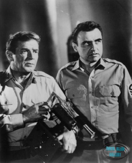Richard Basehart and Terry Becker