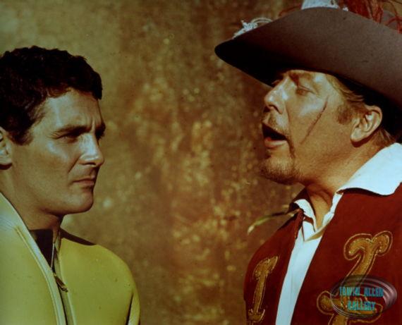 Albert Salmi and David Hedison in Dead Men's Doubloons