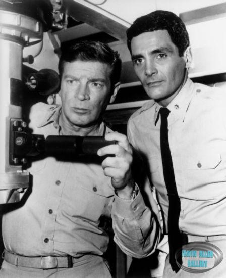 Richard Basehart and David Hedison
