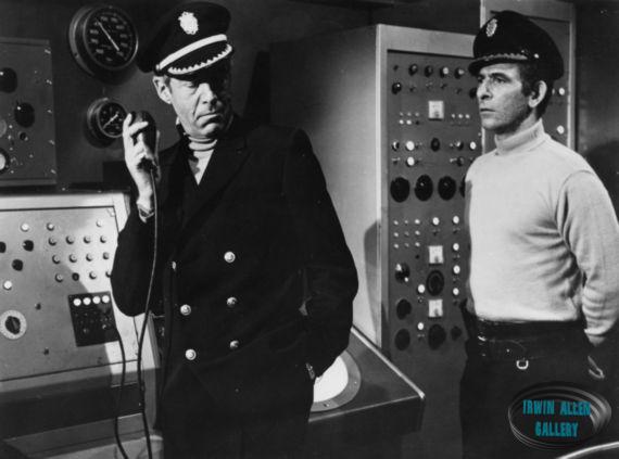 Gerald Mohr and George Keymas in The Lost Bomb