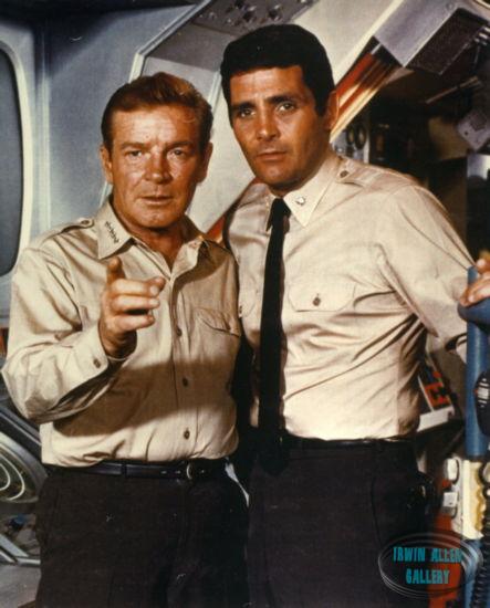 Richard Basehart and David Hedison