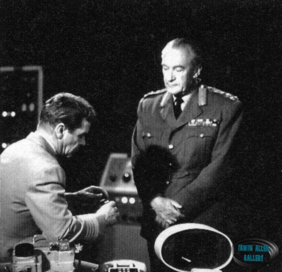 Richard Basehart and George Sanders