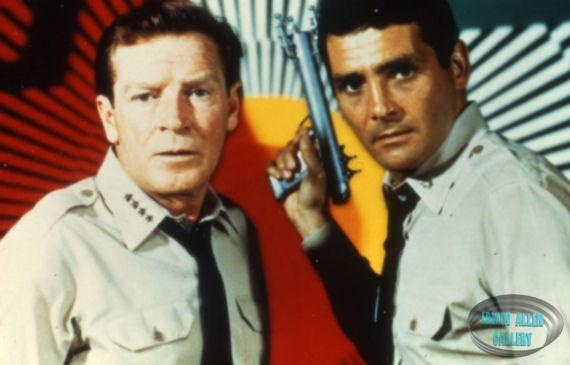 Richard Basehart and David Hedison