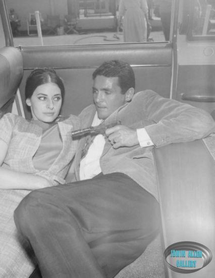 Ina Balin and David Hedison in Time Bomb