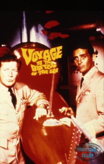 Richard Basehart and David Hedison Advert Break Graphic