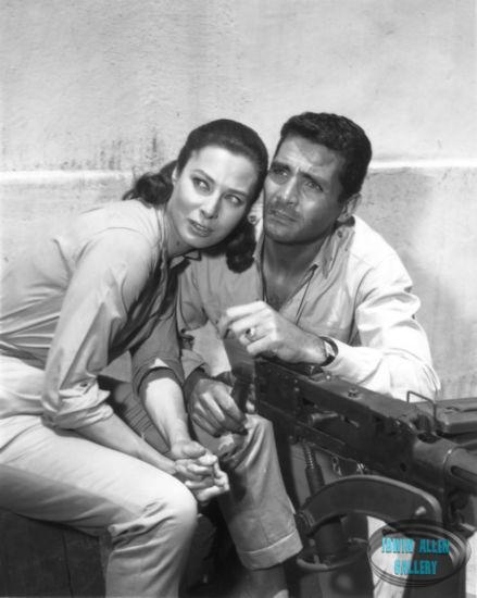 Rita Gam and David Hedison in The Mist of Silence