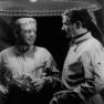 Richard Basehart and Victor Jory in Fires of Death