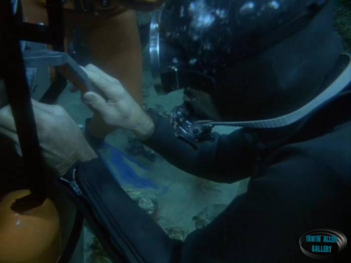 Seaview Metal Wrench Under Water